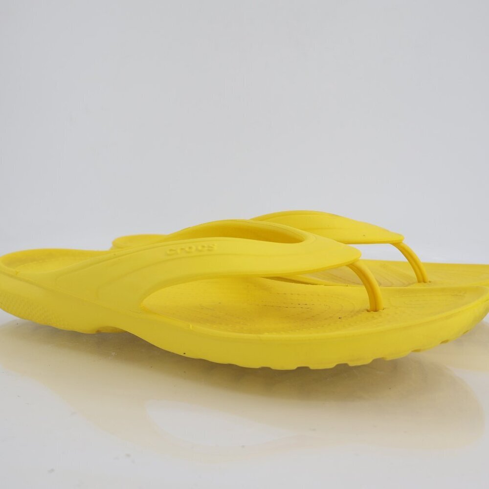 Crocs Kadee II Thong Flip Flops Women's Yellow Size 12